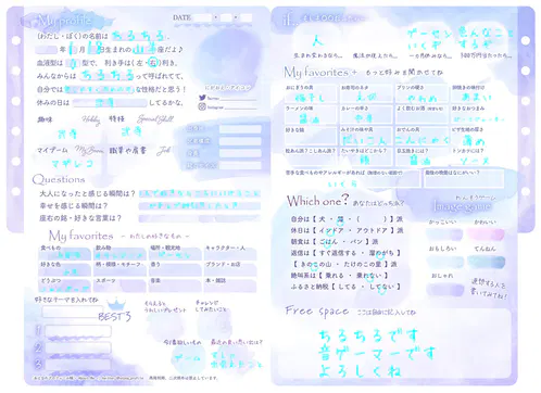 みんなのプロフ帳 | すしすきー